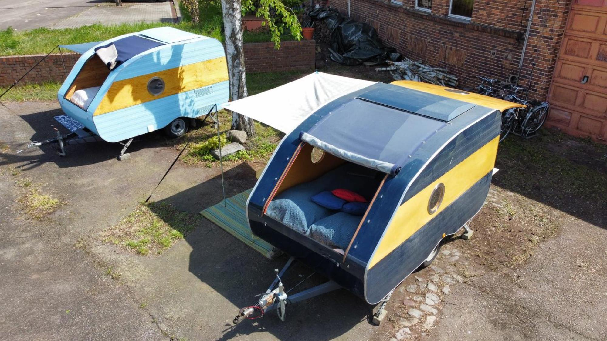 Cabrio-Wohnwagen Hotel Brandenburg  ภายนอก รูปภาพ